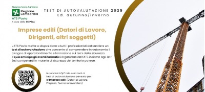 "Pre-Pariamoci" il test che anticipa la sicurezza in cantiere