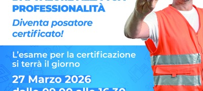 CORSO DI CERTIFICAZIONE PER POSATORI DI CERAMICA